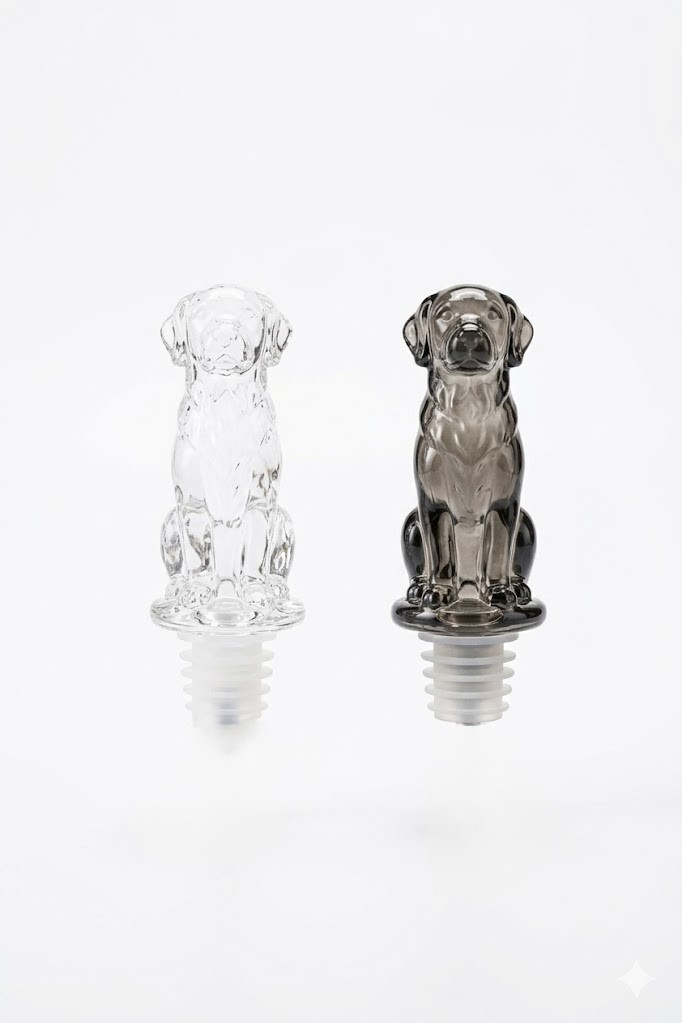 Weinkorken transparent Hundekorken