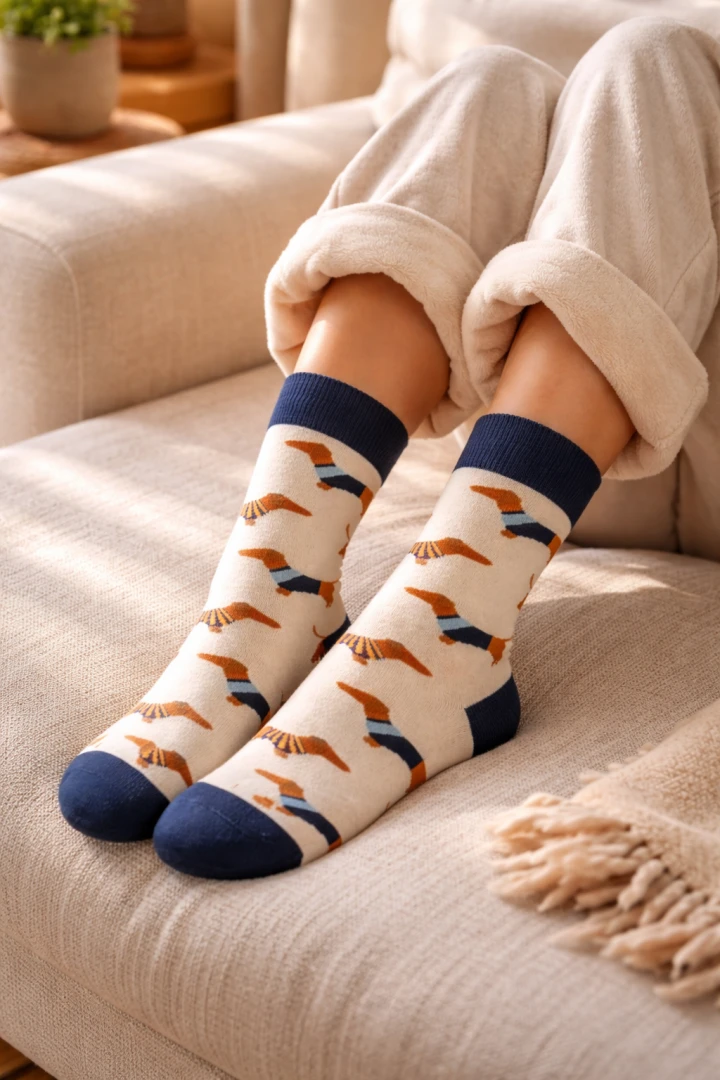 Dackel-Hochsocken für Hundeliebhaber