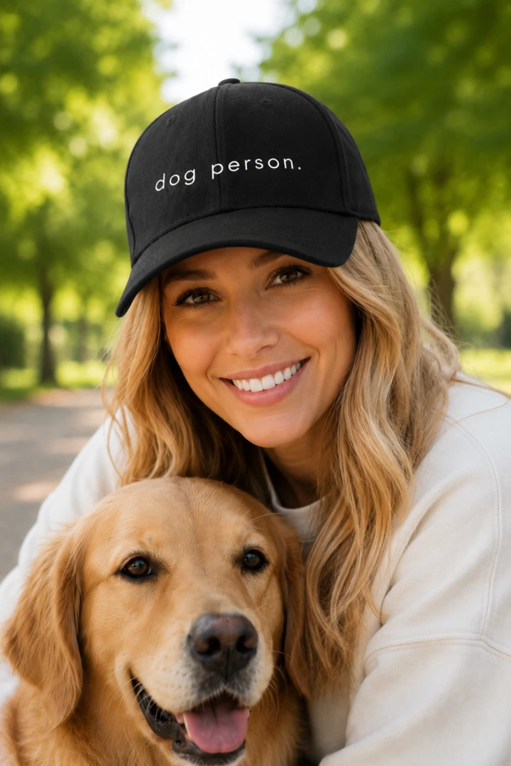 Dog Person Baseballmütze
