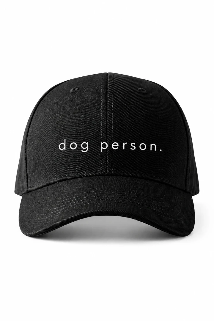 Dog Person Baseballmütze