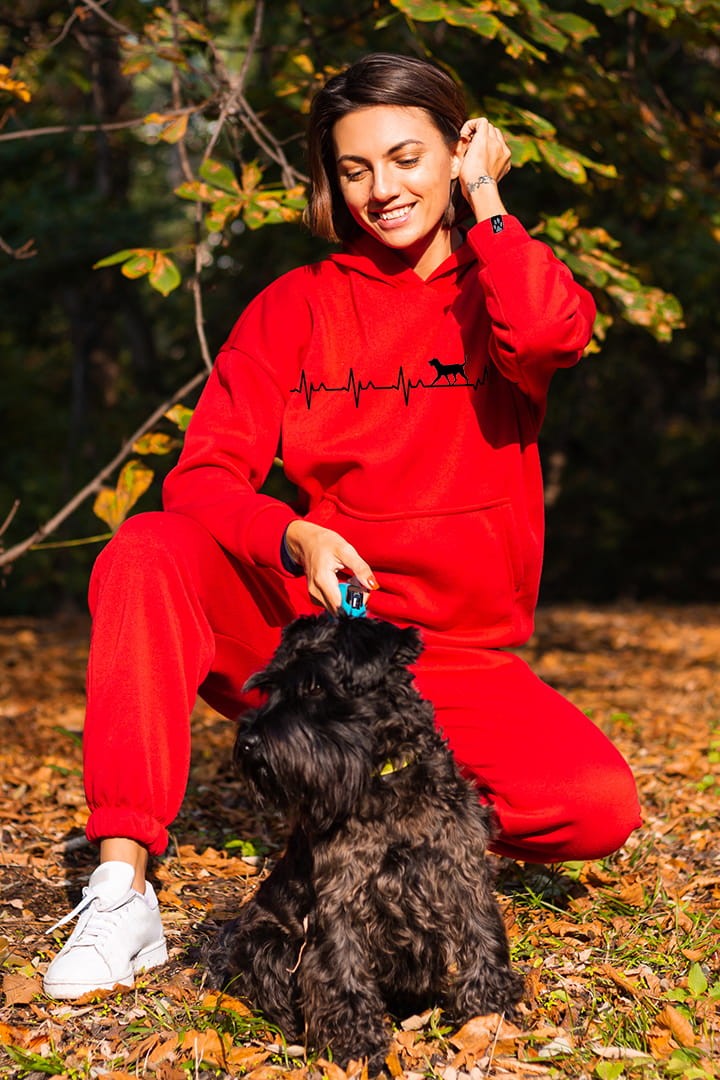 EKG Hundesweatshirt