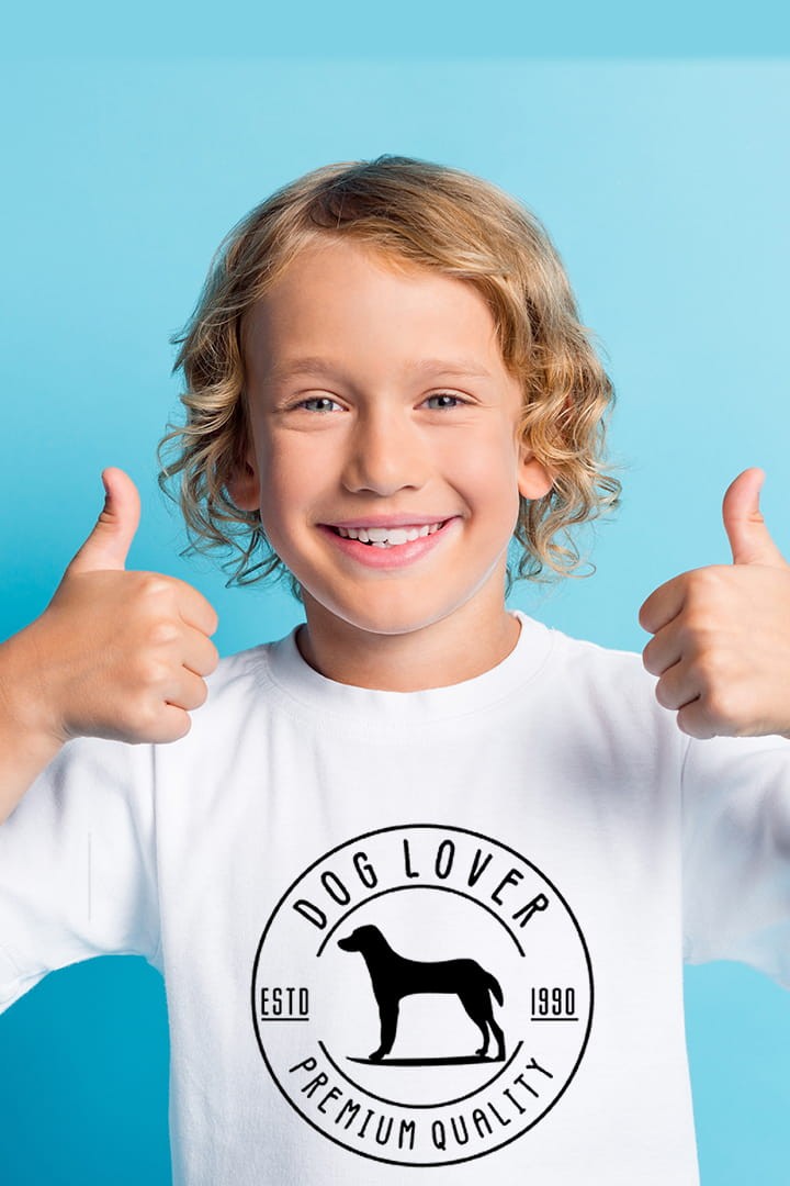 Kinder-T-Shirt Dog Lover