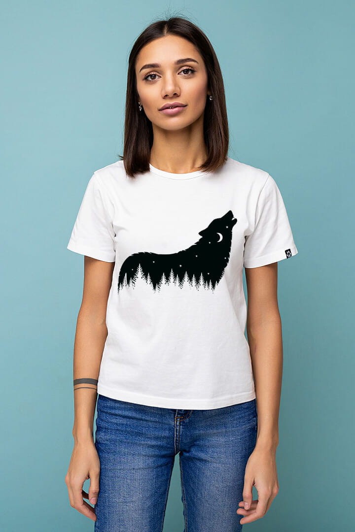 T-shirt Wolf