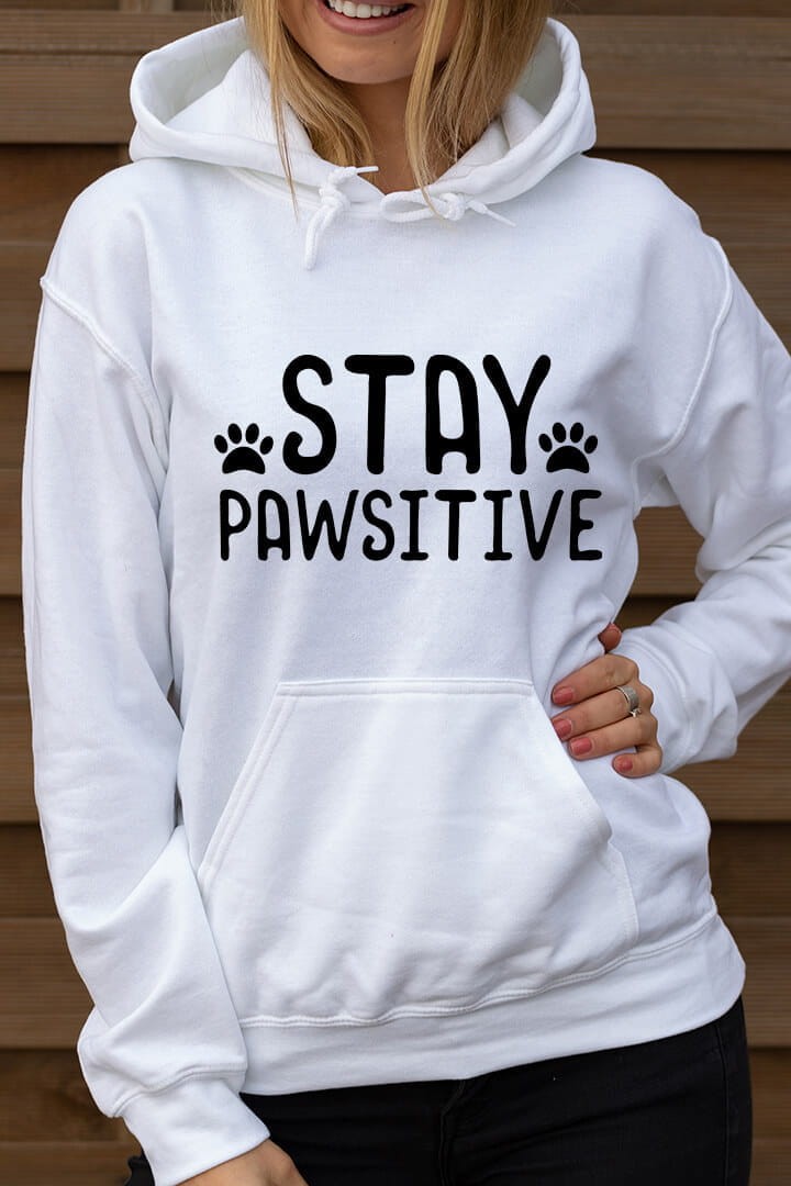 Hoodie Stay Pawsitive