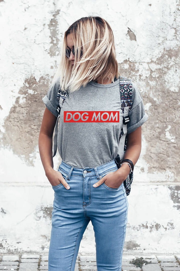 T-shirt Dog Mom