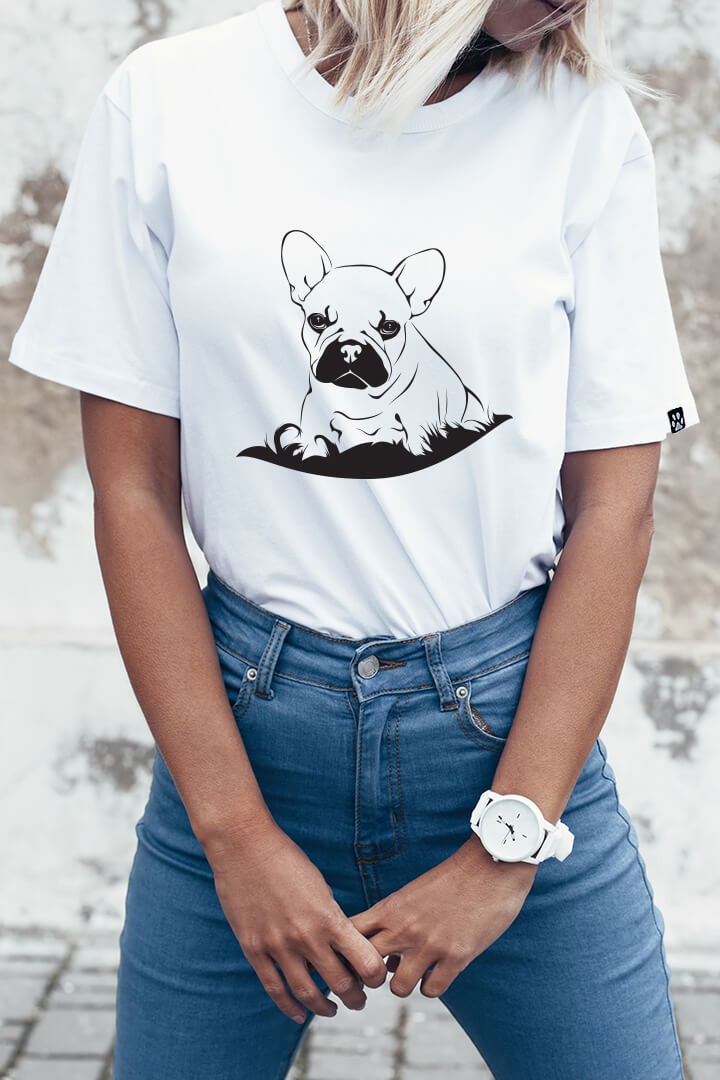 Französische Bulldogge t-shirt