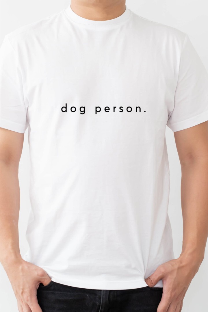 T-shirt Dog Person