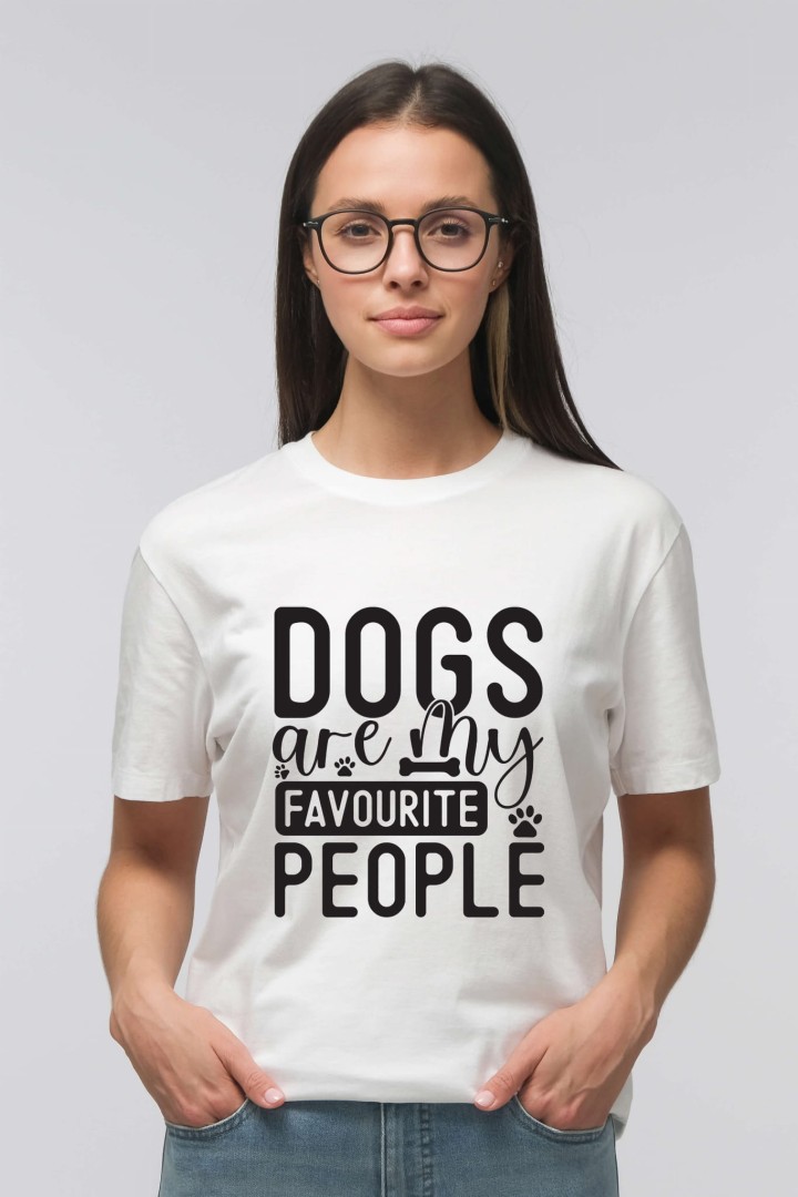 T-shirt Dogs are My Favourite