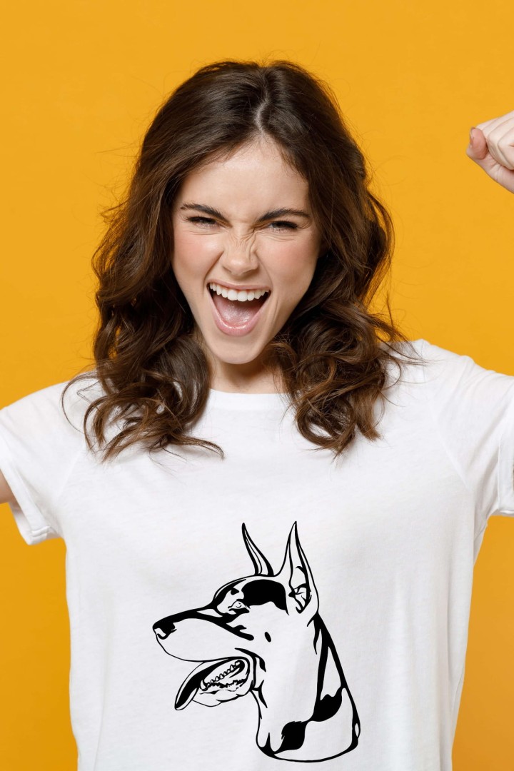 T-shirt Dobermann