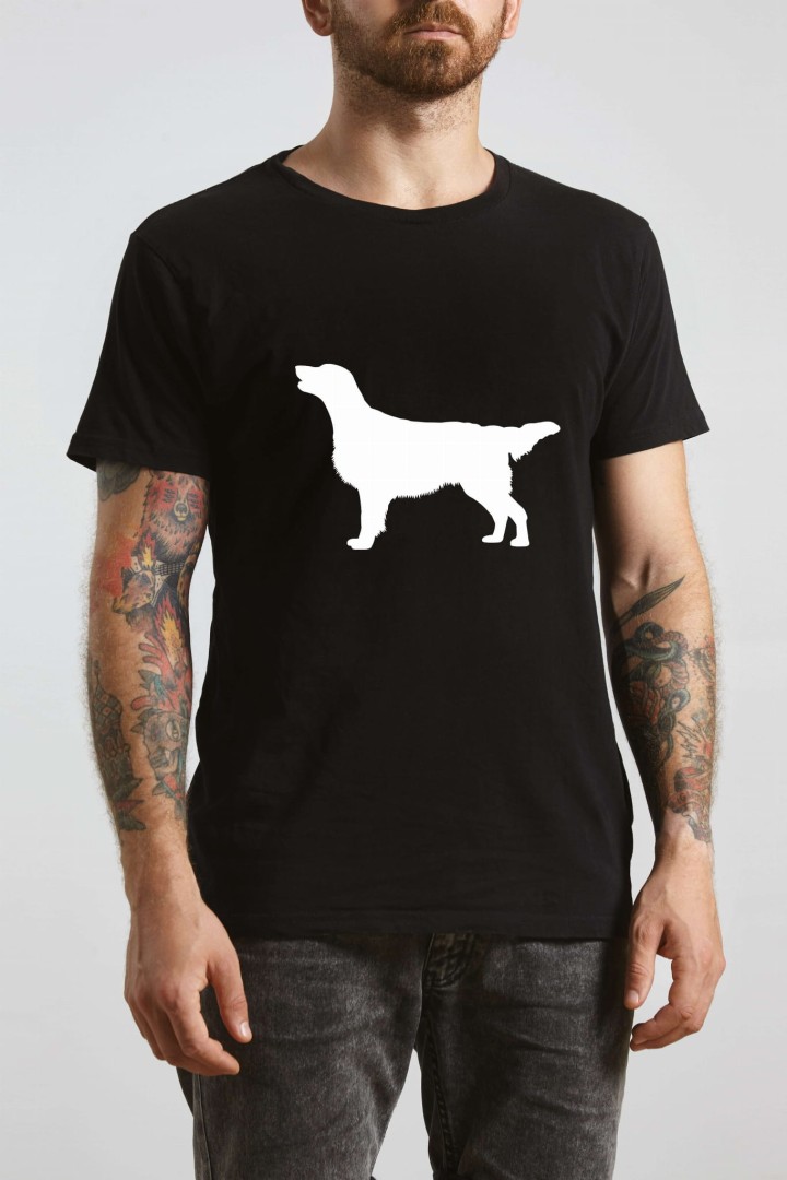 T-shirt Flat Coated Retriever