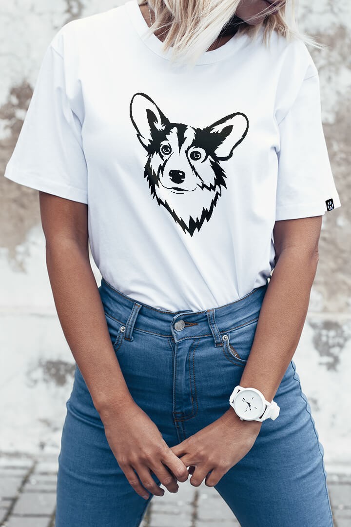 T-shirt Corgi