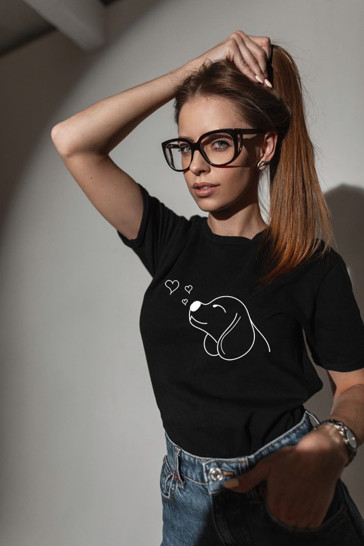 T-Shirt Verliebter Mischling