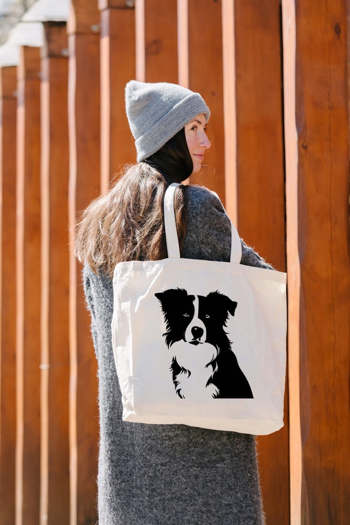 Tasche Border Collie  für Hundeliebhaber