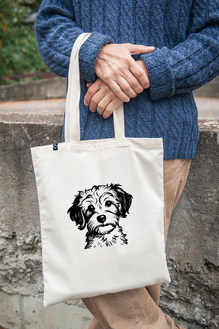 Tasche mit Maltipoo-Hund