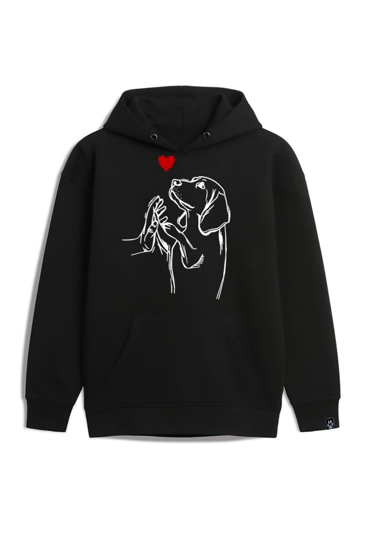 Sweatshirt mit Hundemotiv