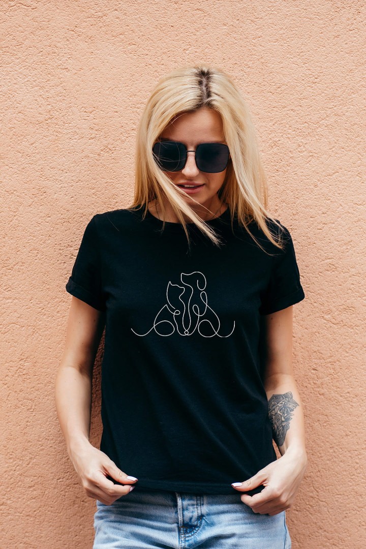  T-Shirt Künstlerisches cicius x psiunio