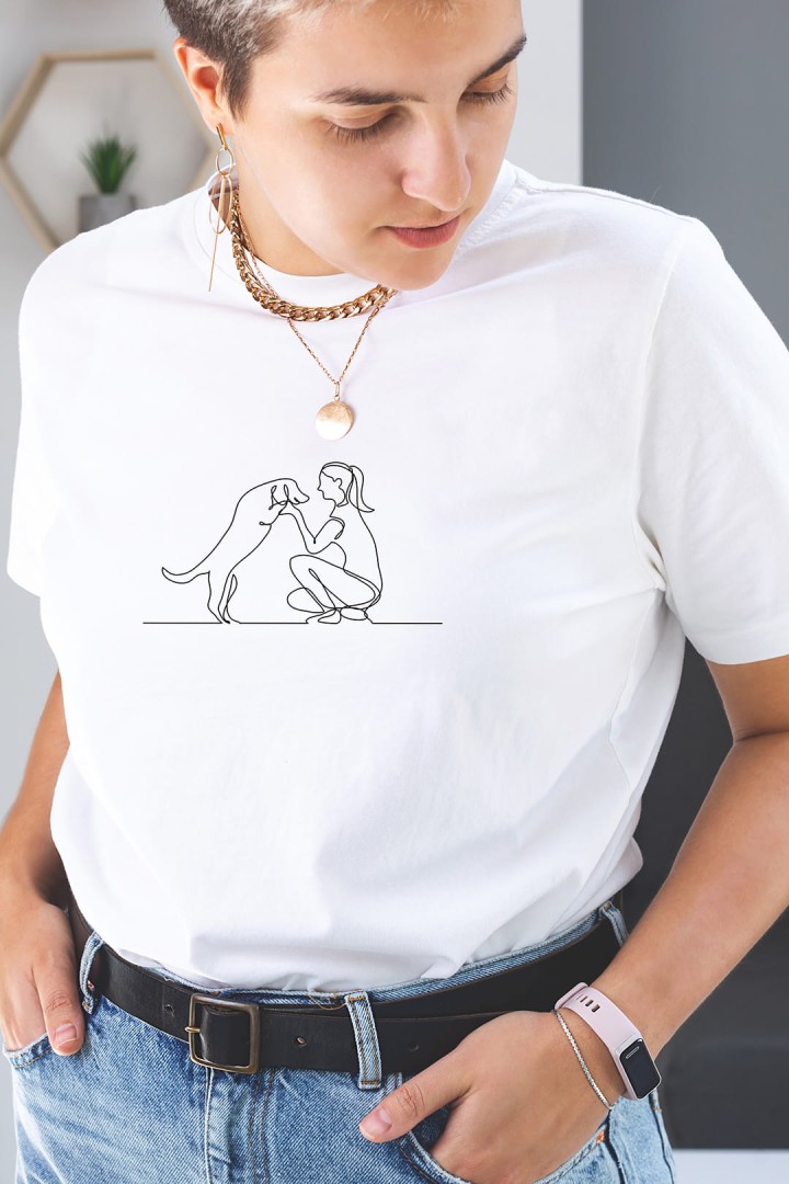 T-Shirt für Hundemama