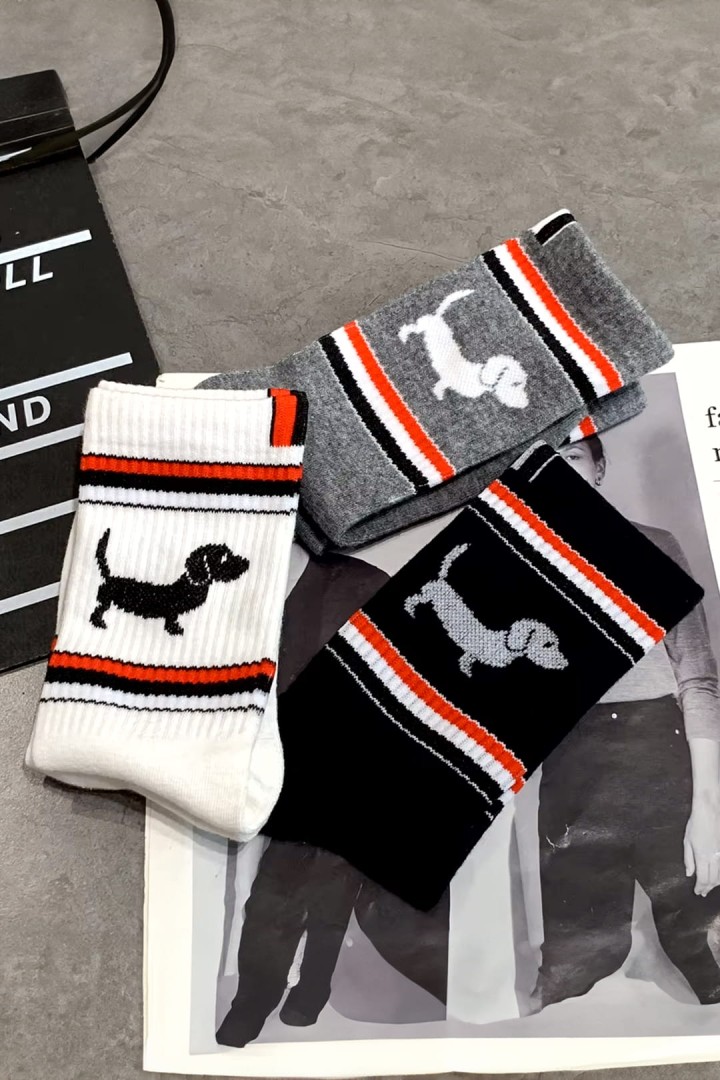 Dackel hohe Socken