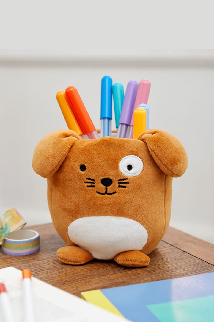 Schreibtisch-Organizer in Hundeform